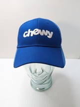 CHEWY Pet Supply Brand Blue Baseball Cap Hat Adjustable Strapback Excell... - £14.02 GBP