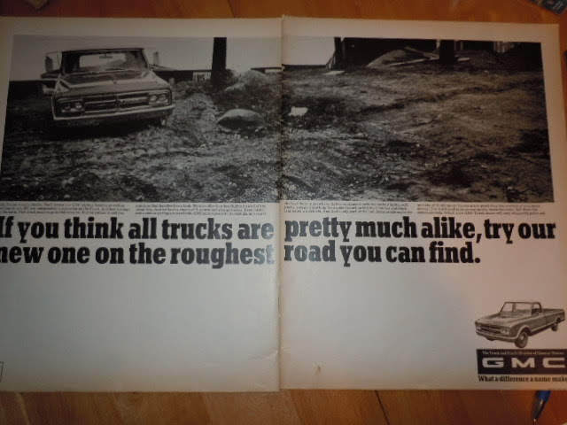 GM If you Think All Trucks Are A Like 2 Page Print Magazine Advertisemen... - $9.99
