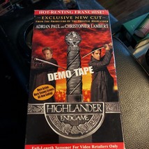 Highlander: Endgame (VHS, 2001) - $4.50