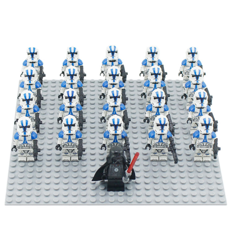 Star Wars Darth Vader & 501st Imperial Legion (Vader's Fist) Army 21 Minifigures