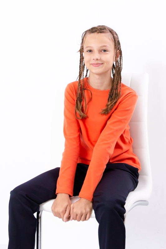 Sweatshirt (Girls), Any season,  Nosi svoe 6025-015-5 (terakotovyj) - $21.57+