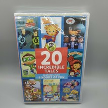 20 Incredible Tales Over 4 Hours of Fun PBS Kids DVD New Sealed, 2 Disc Set - £7.36 GBP