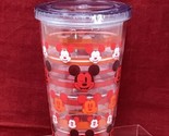 Disney Store Acrylic Tumbler The Faces of Mickey Mouse 16 oz  - £23.42 GBP