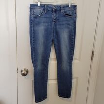 Joes Jeans Womens Size 31 Blue The Icon Mid Rise Skinny Ankle Cotton Str... - $16.82