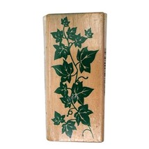 Inkadinkado Ivy Greenery Rubber Stamp 4057 - Mounted Wood Crafting Tool - $5.94