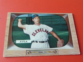 1955 Bowman Bobby Avila # 19 Indians Baseball Vg / Ex !! - £35.96 GBP