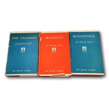 Sir Walter Scott Nelson Classic Lot 3 Book Talisman Woodstock Waverly HC DJ 1956 - $90.24