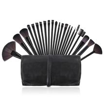 22-Piece Premium Makeup Brush Set with Cosmetic Bag red - $48.66