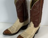 Vintage Wrangler 70s? 3 Tone Cowboy Boots Size 9 D Model 5216 Rare  - $64.34