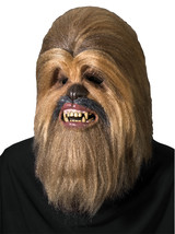 ADULT AUTHENTIC SUPREME CHEWBACCA DELUXE COLLECTORS MASK STAR WARS MENS ... - £91.46 GBP
