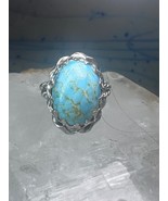 Stone band size 5 adjustable southwest women girls mystery metal perhaps... - $221.00 MXN