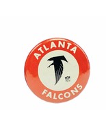 Sports pin button vtg NFL football pinback Atlanta Falcons Riggs Vick af... - £19.40 GBP