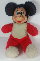 Vintage Mickey Mouse Plush 13in Disney Productions Stuffed Animal Rubber... - $59.99
