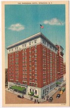 New York Postcard Syracuse Onondaga Hotel - £1.64 GBP