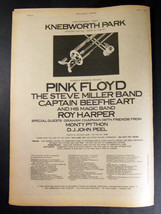 PINK FLOYD CAPTAIN BEEFHEART Knebworth 1975 uk ADVERT - £18.97 GBP