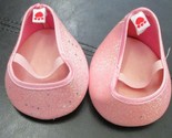 Build A Bear Workshop Pink Slip On Sparkle Shoes - $8.90