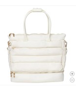 iPack Womens Mens Tote Bag Cream Puffy Laptop Pocket Drink Sleeve Easy t... - €47,07 EUR