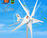 VEVOR Wind Turbine Generator Kit 12V Wind Power Generator 400W w/MPPT 5 ... - $219.99