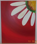 Original Oil Painting On Canvas 16&quot; x 20&quot; Floral Abstract Art - $665.83 MXN
