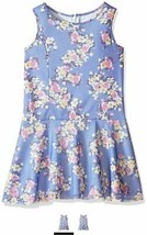 Pippa &amp; Julie Little Girls&#39; Sleeveless Day Dress, Blue Floral, Size  6 - $22.00