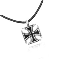 Cross Pendant Necklaces for Men Women Punk Stainless - $58.79