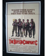 THE BOYS FROM COMPANY C- 1978-ONE SHEET-VG/FN-WAR-STAN SHAW-ANDREW STE V... - $54.32