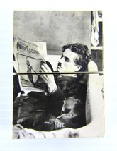 Vintage Charlie Chaplin Match Box Puzzle Set of 2 (+ 1) Black and White Image - £26.93 GBP