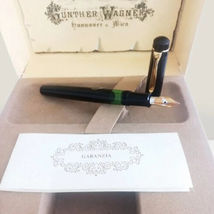 PELIKAN 12C 500 HEF Fountain pen Nib gold & pen black color Germany stilografica - $394.00
