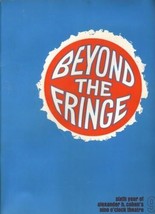 Beyond The Fringe Souvenir Program Dudley Moore 1965 Nine O&#39;Clock Theatre - £19.41 GBP