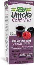 Nature&#39;s Way Umcka Cold+Flu Homeopathic, Fever**, Sore Throat, Cough, Congestion - £24.51 GBP