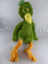 Kohls Cares HOOEY Oh Say Can You Say Dr Seuss Green Bird Plush 16" 2010 CLEAN - $8.90
