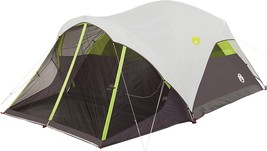 Coleman Steel Creek Fast Pitch 6-Person, White, 10&#39; X 9&#39; Dome Tent With Screen - £174.83 GBP