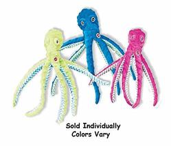 MPP Extreme Octopus Dog Toy Tough Durable Stuffing Free Squeaker Assorted Colors - £11.28 GBP