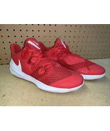 Nike: US 11 Zoom HyperCourt Volleyball Air Volley Red/White - $47.50