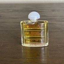 Vintage Opium Perfume EDT Yves Saint Lauren .1 Oz 3.5ml 1990s Original F... - $17.99