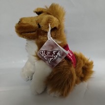 Texas A&amp;M Collie Dog Plush 8&quot; Aggies Reveille Mascot The Beanbag Team Ma... - $15.93