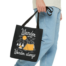 Wilderness Wanderer Tote Bag: Wander Often, Wonder Always! - £17.02 GBP+