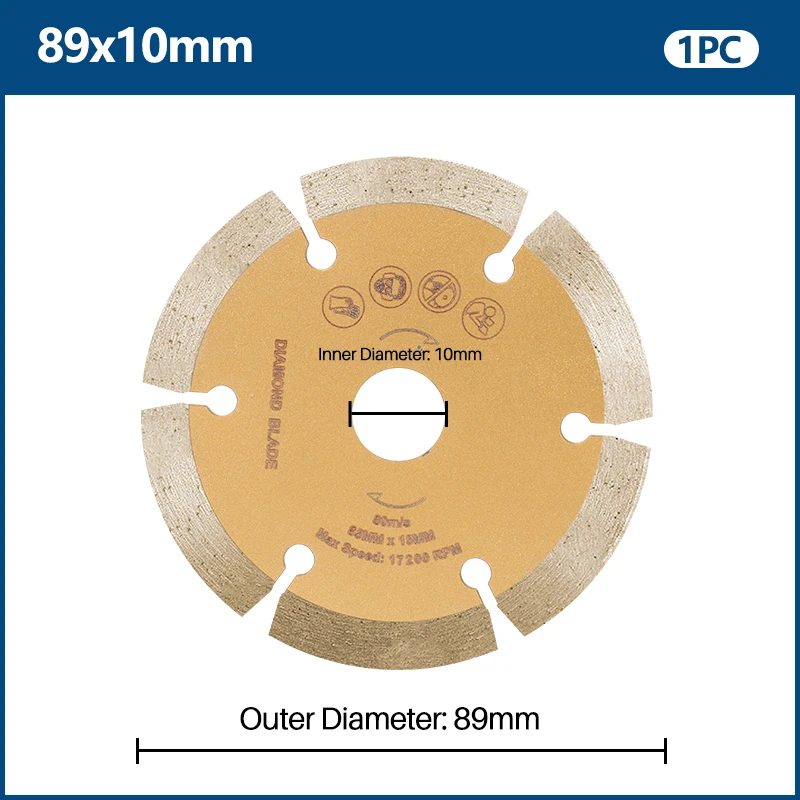 CMCP  Saw Blade 85/89/115mm Dry-Cut Disc for Angle Grinder Cutting Concrete Ceic - £161.96 GBP