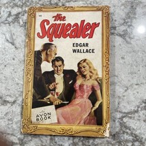 AVON #112 THE SQUEALER by EDGAR WALLACE VG+ 1st 1946 LONDON UNDERWORLD M... - $95.18 MXN
