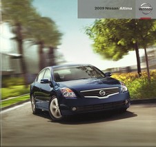 2009 Nissan ALTIMA sales brochure catalog US 09 Sedan Coupe S SL SE - £4.72 GBP