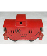 VINTAGE CAST METAL RED CABOOSE PENCIL SHARPENER - GOOD HAND SIZED, GOOD ... - €4,21 EUR