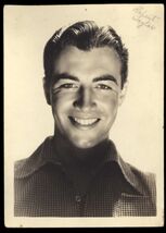 5 x 7 inch press photo * Robert Taylor Portrait - $12.50