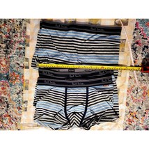 Paul Smith Signature Striped Boxer Underwear Men Genuine 30 31 32&quot; Blue ... - $239.29 MXN