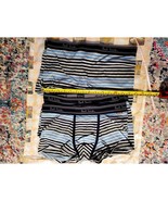 Paul Smith Signature Striped Boxer Underwear Men Genuine 30 31 32&quot; Blue ... - $238.30 MXN