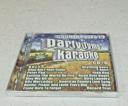 Party Tyme Karaoke Cd - Country Hits 19 (2017) -[16-song Cd+G] New Unopened - £12.42 GBP
