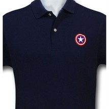 Captain America MARVEL Comics Mens Collectible Polo Shirt XS-6XL, LT-4XLT New - £20.16 GBP+