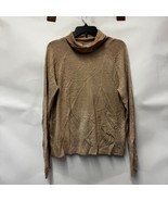 Karen Scott Womens L Oatmeal Heather Turtleneck Long Sleeve Sweater NWT ... - $436.44 MXN