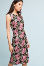 NWT $550 ANTHROPOLOGIE SAVION FLORAL EMBROIDERED DRESS by BADGLEY MISCHK... - £135.57 GBP