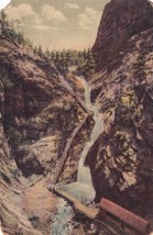 Seven Falls Colorado CO 1909 Denver Postcard B08 - £2.35 GBP