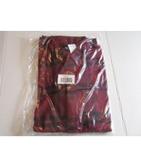 Hollister California Men&#39;s Sz Lg Red Black Flannel Plaid Button Down Shirt - €25,57 EUR